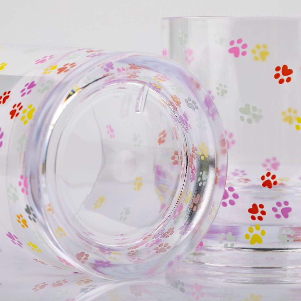 Tumbling Paws Outdoor Glasses - Set of 4