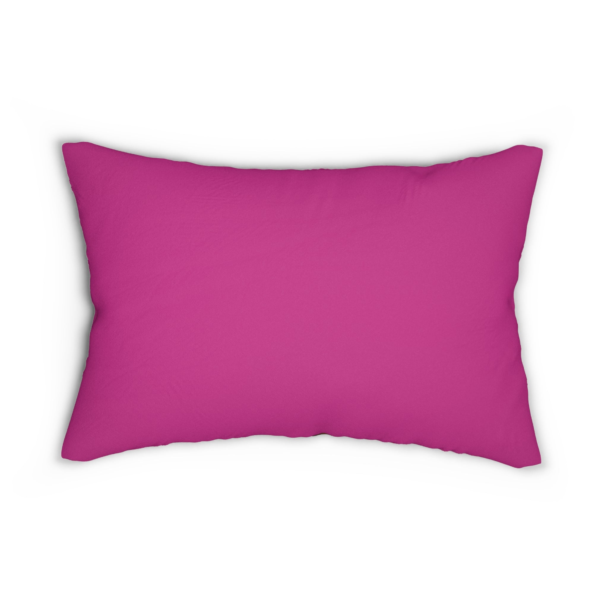Funny Horse Laughing Face Lumbar Pillow — Hot Pink Decorative Throw Pillow