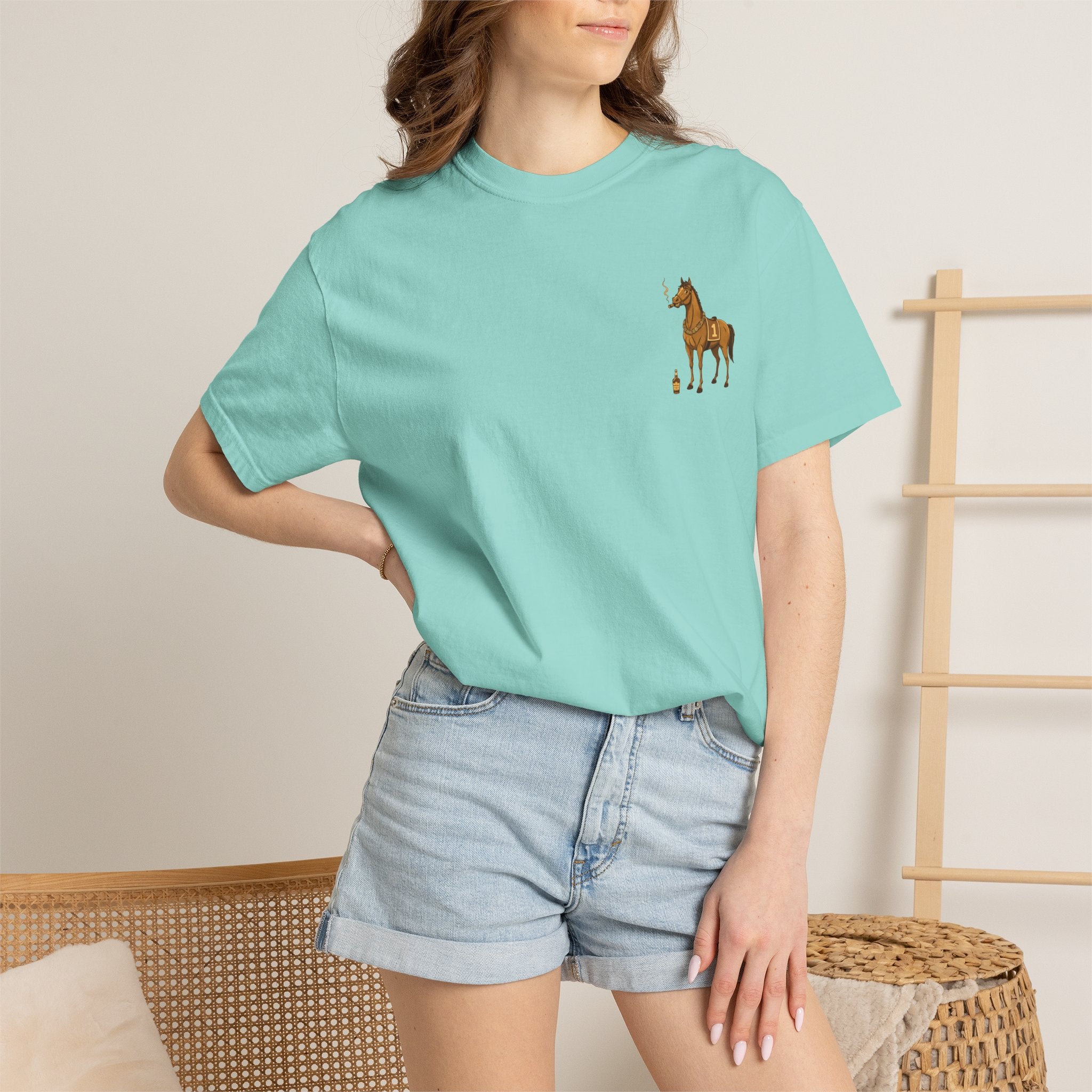 Horse Racing T-Shirt — "Show Me Your Picks" Vintage Race Ticket Design