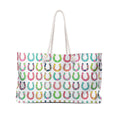 Lucky whimsical horseshoe Weekender Bag