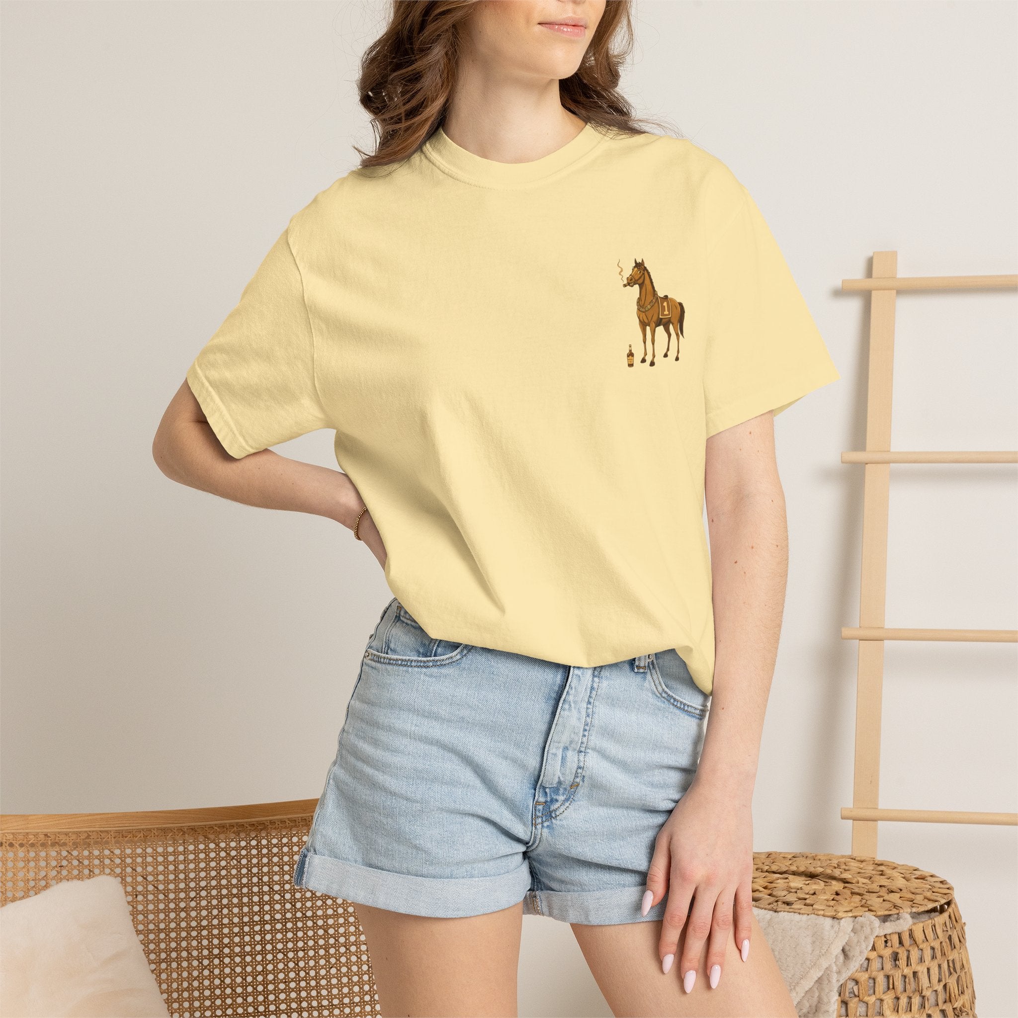 Horse Racing T-Shirt — "Show Me Your Picks" Vintage Race Ticket Design