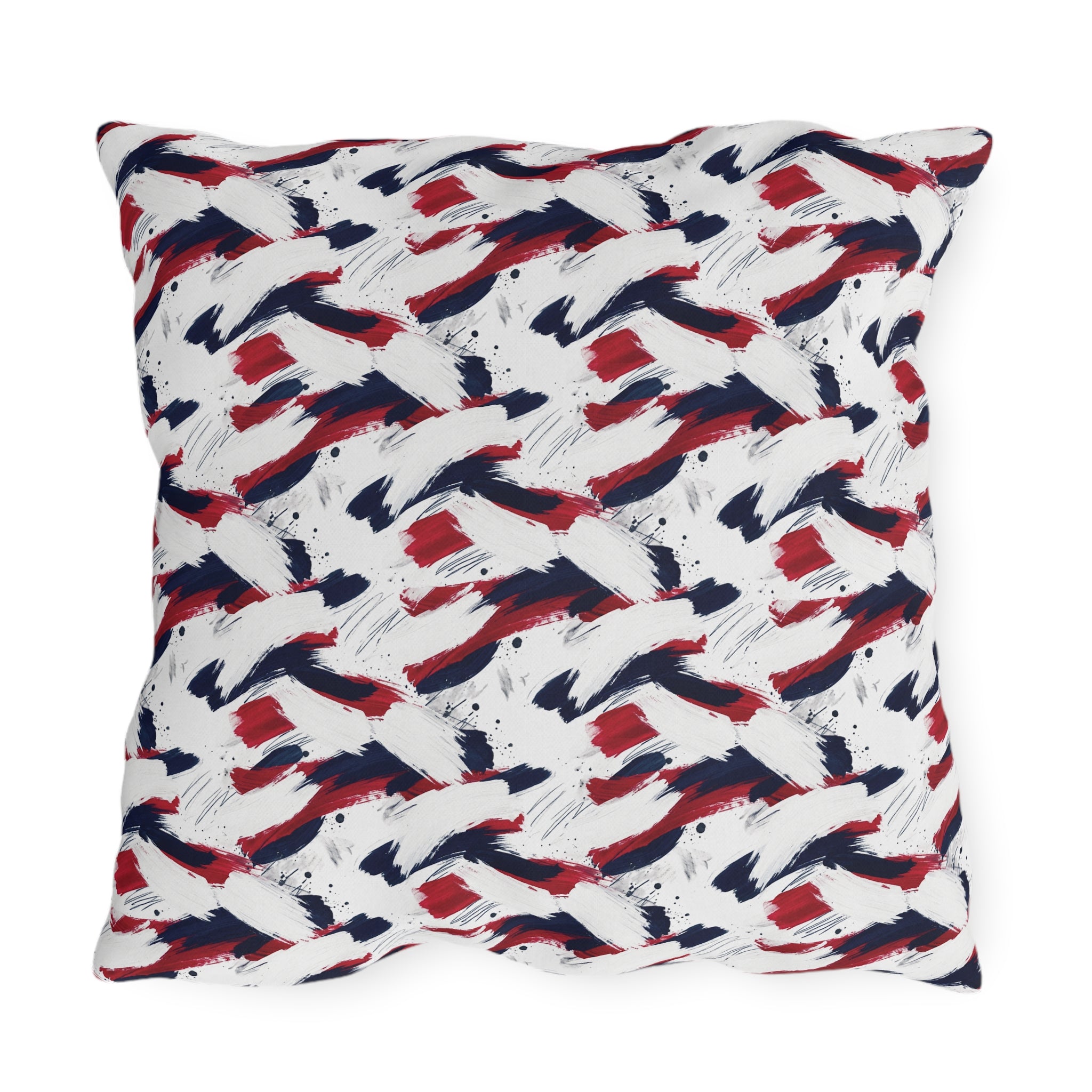 USA 250th Anniversary Outdoor Pillow — Patriotic Red White Blue Decor