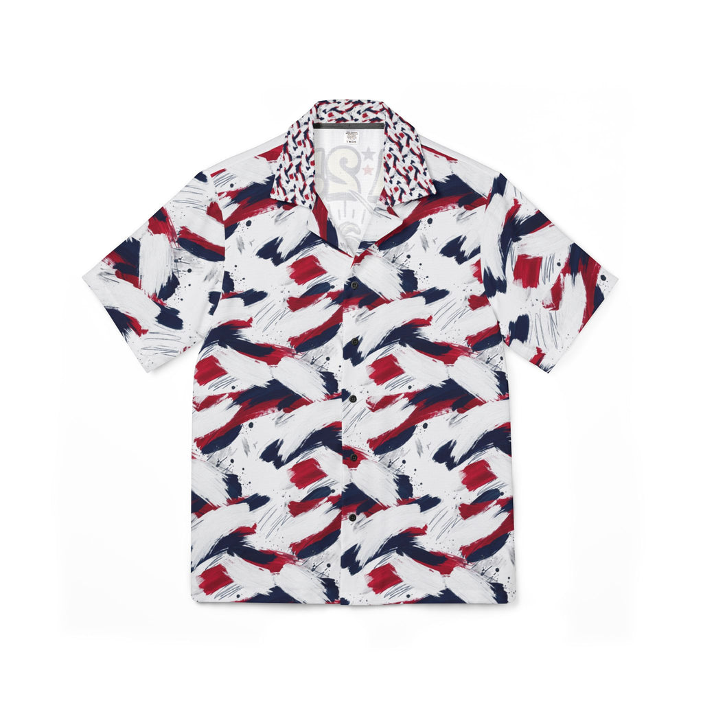 USA 250th Anniversary Button Down Shirt — Patriotic Men’s Camp Shirt (Est. 1776–2026)