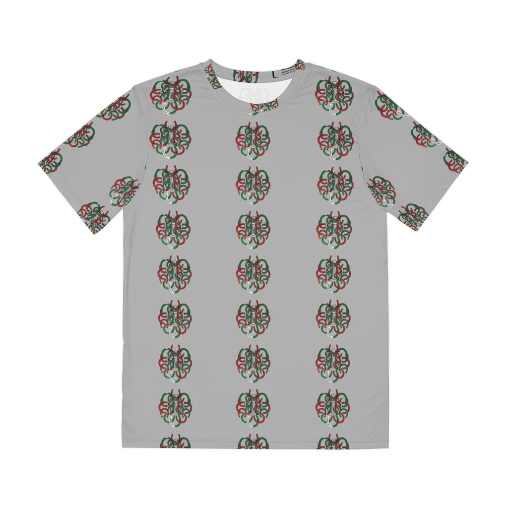 Men's horseshoe Patterned Tee — Minimal Monochrome horseshoes  All-Over Print