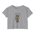 Country Heart Patchwork Pony Crop Top — Women’s Festival Tee