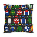 Jockey Silks Pattern Outdoor Pillow Horse Racing