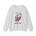 Feral but Free horse illustration Sweatshirt | quirky millennial humor
