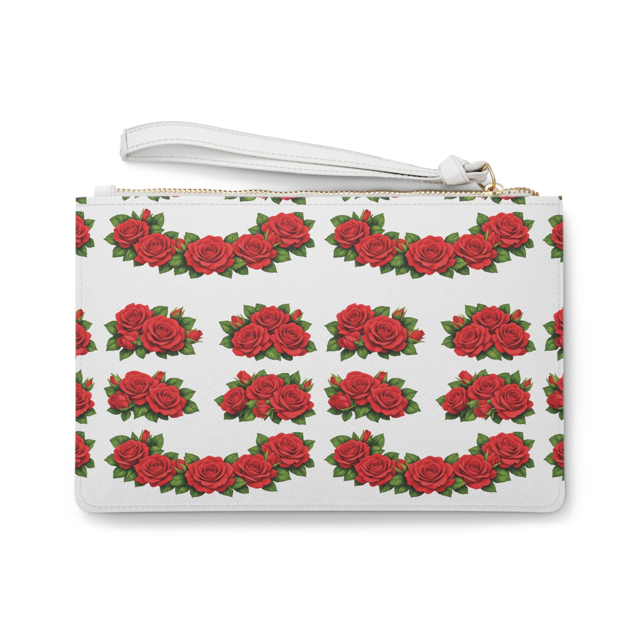 Rose Horse Clutch Bag — Floral Equestrian Wristlet for Valentine’s Day & Gifts