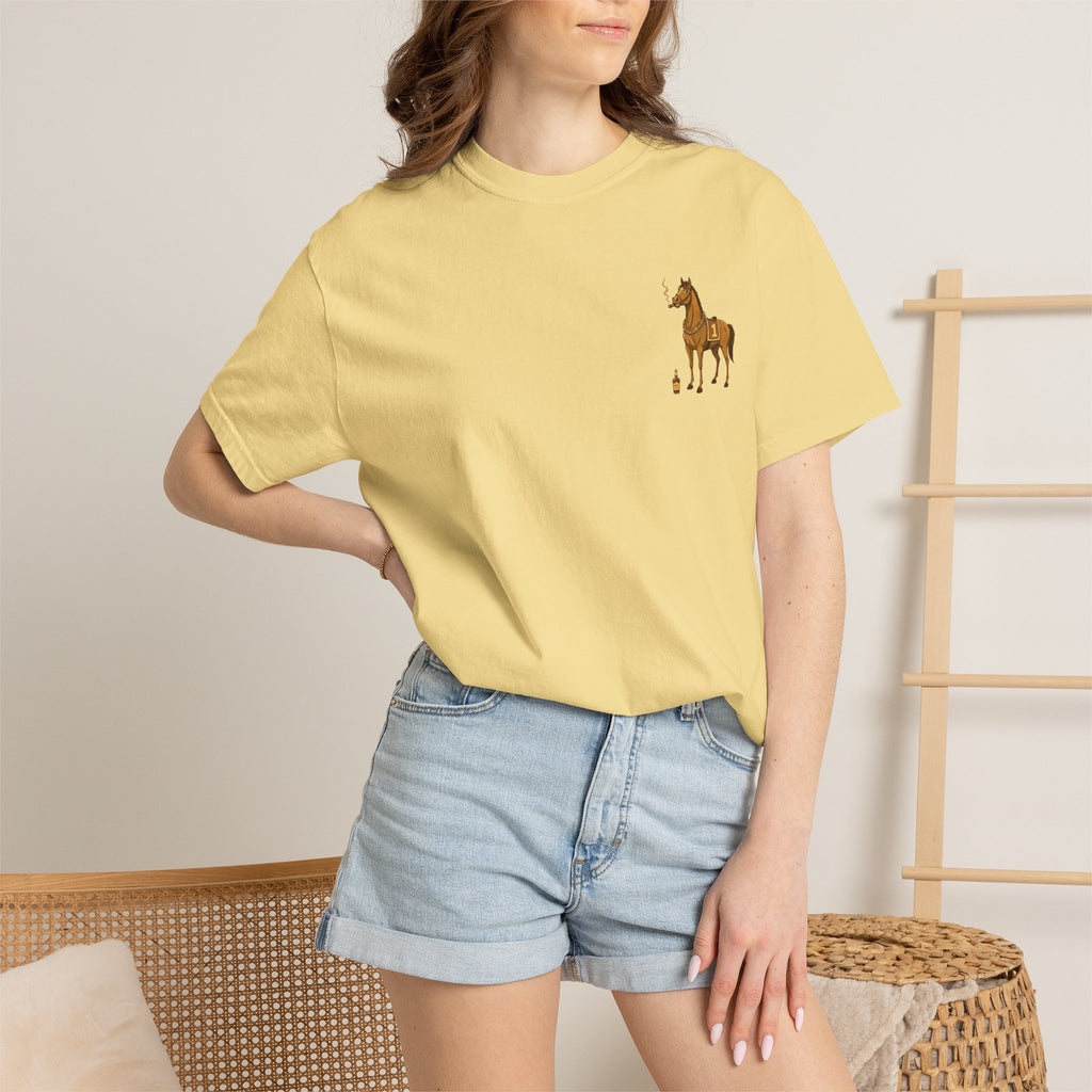 Horse Racing T-Shirt — "Show Me Your Picks" Vintage Race Ticket Design