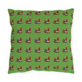 Green comical Horse Rubber Duck Pattern