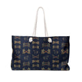 Equestrian Pattern Weekender Bag