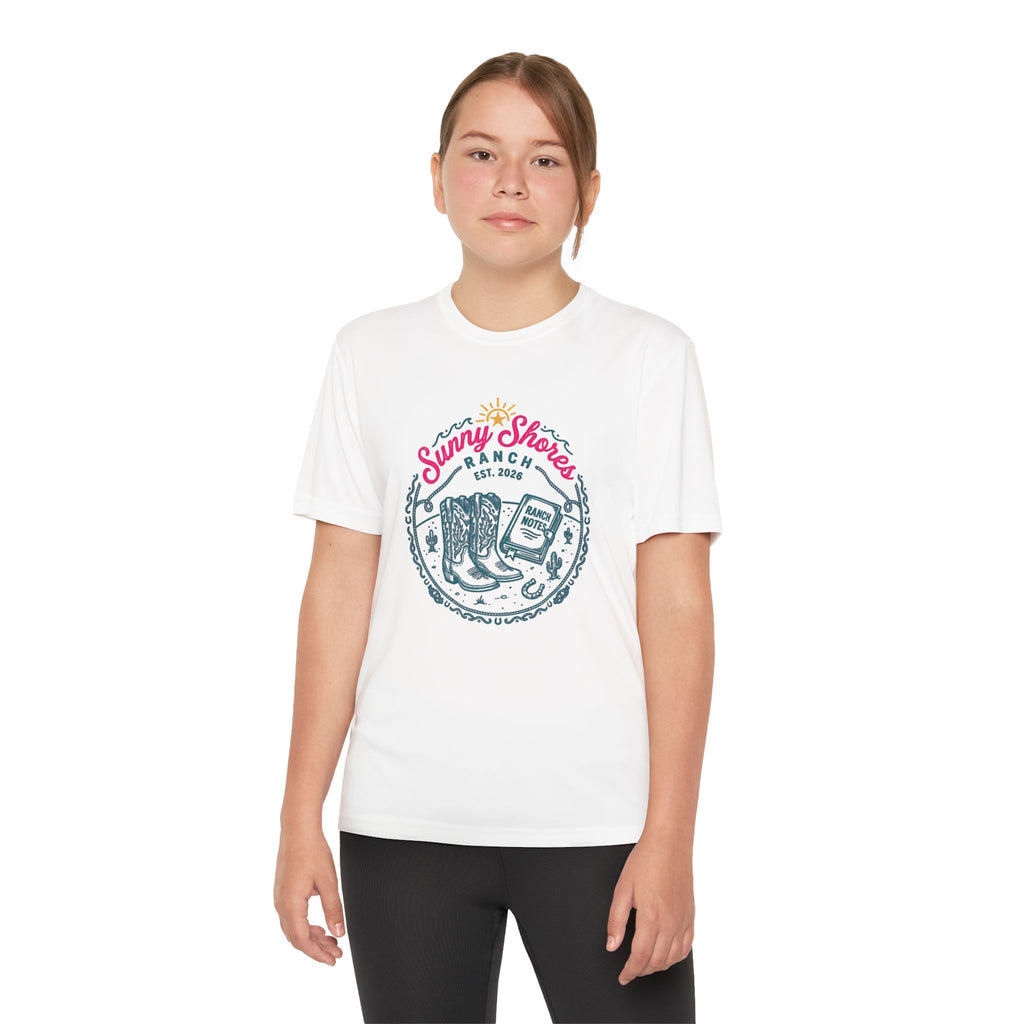 Sunny Shores Ranch Vintage Rodeo Kid T‑Shirt
