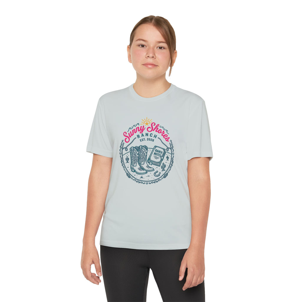 Sunny Shores Ranch Vintage Rodeo Kid T‑Shirt