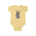 Infant Bodysuit - "Country Heart" Leopard Face Baby Onesie