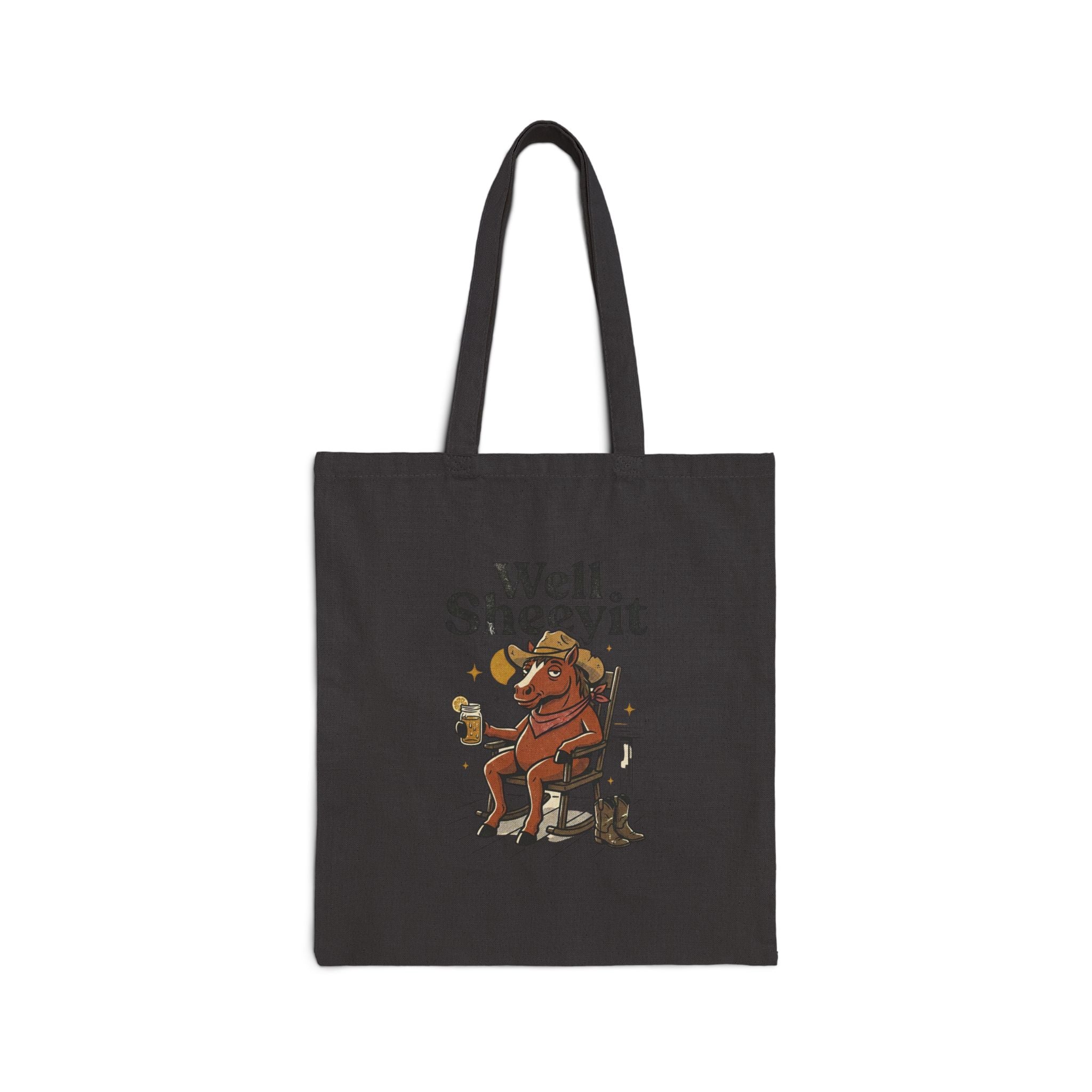 Well Sheeyit Horse Tote | Vintage Southern, Rustic Western Humor