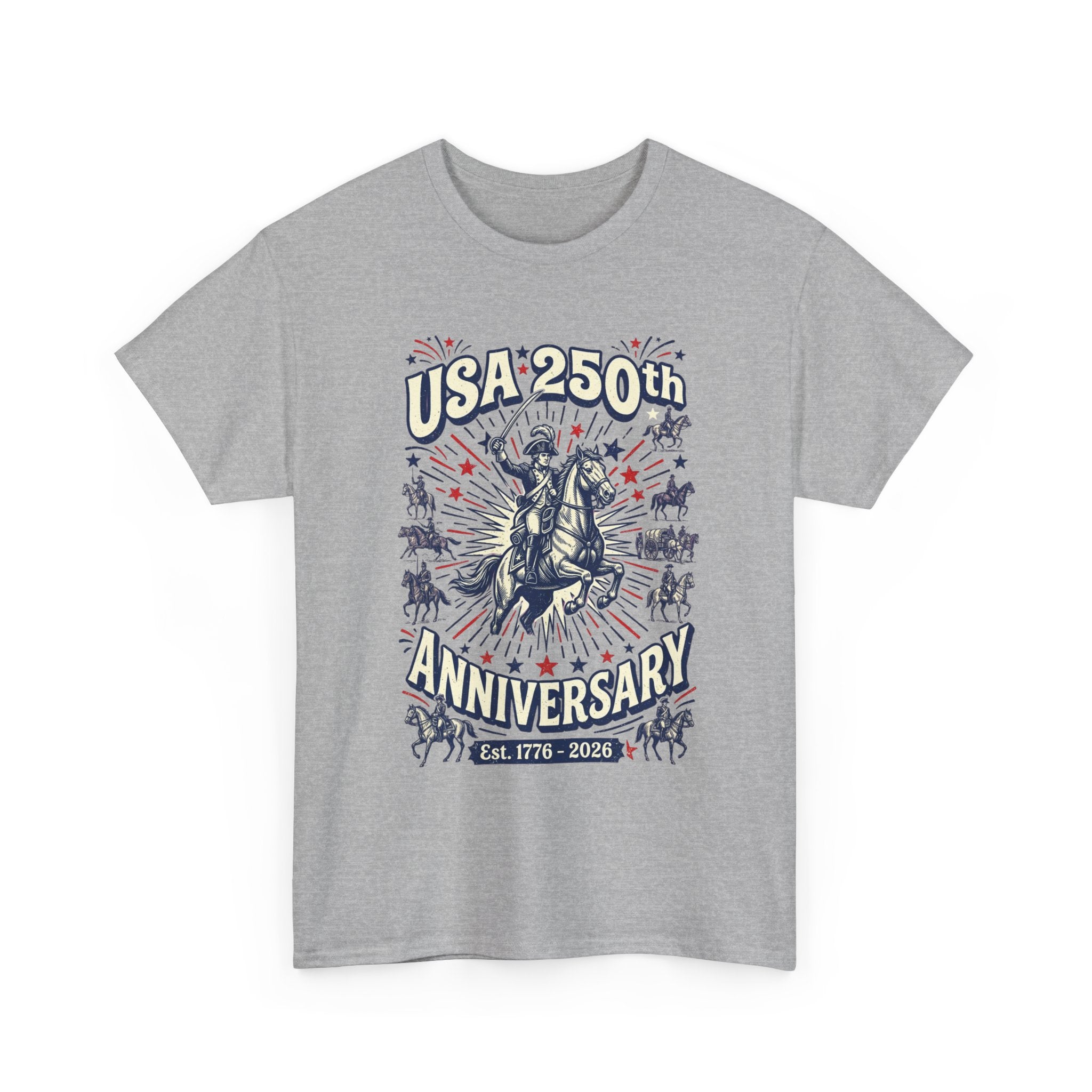 USA 250th Anniversary T-Shirt — Patriotic 1776–2026 Celebration Tee