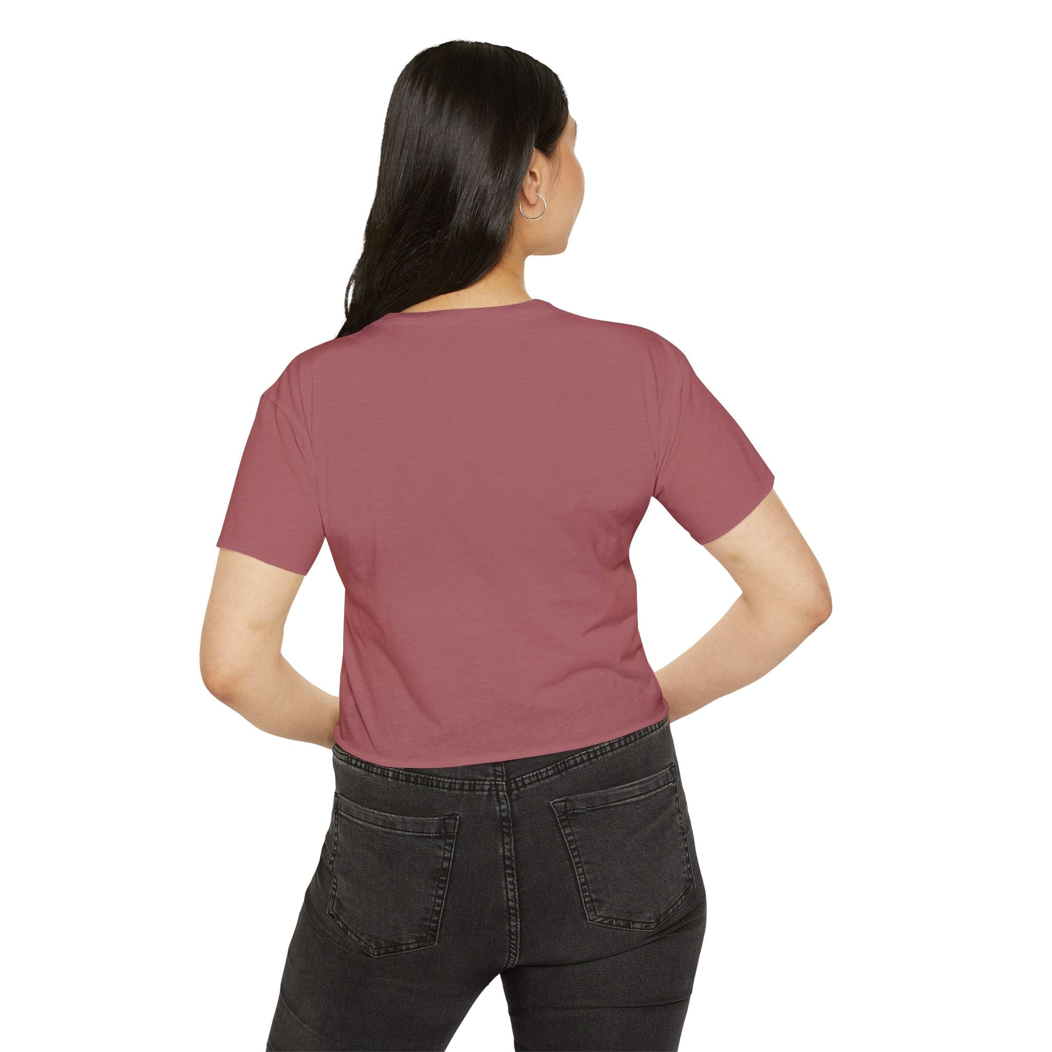 Festival Crop Top — "Meet Me on the Backroads" Country Cowgirl Graphic