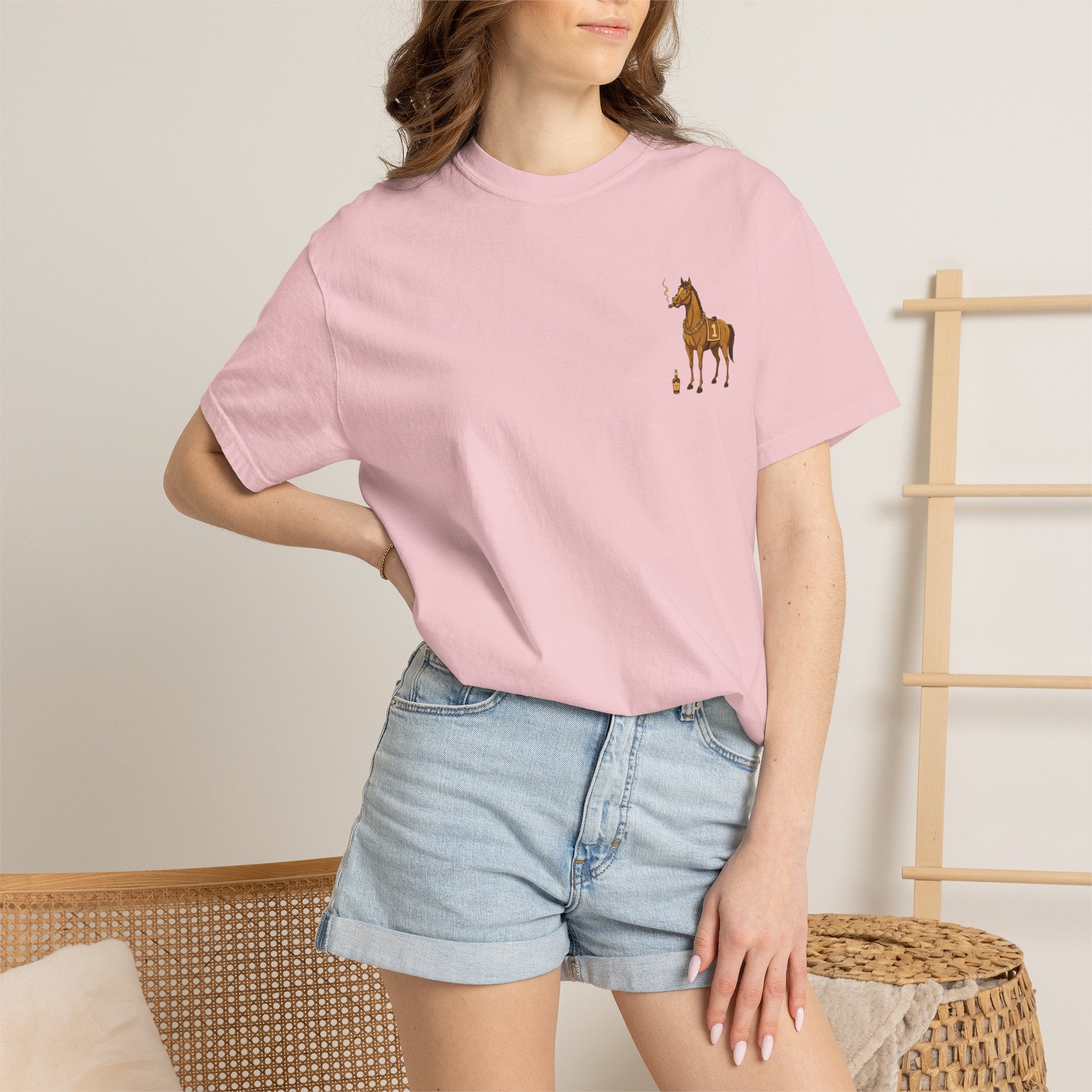 Horse Racing T-Shirt — "Show Me Your Picks" Vintage Race Ticket Design