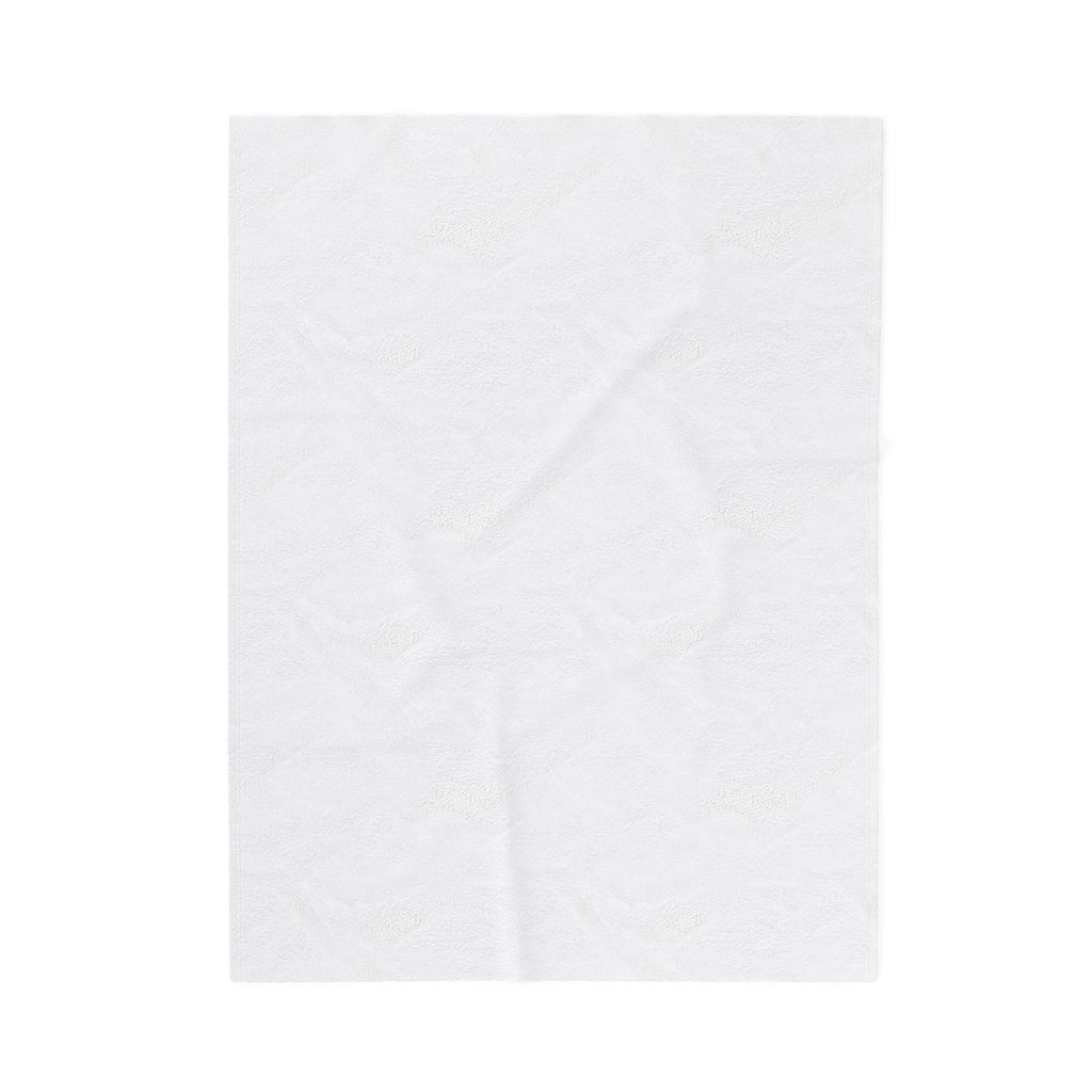Velveteen Plush Blanket - "In My Chaos Bride Era" Horse Bridal Throw