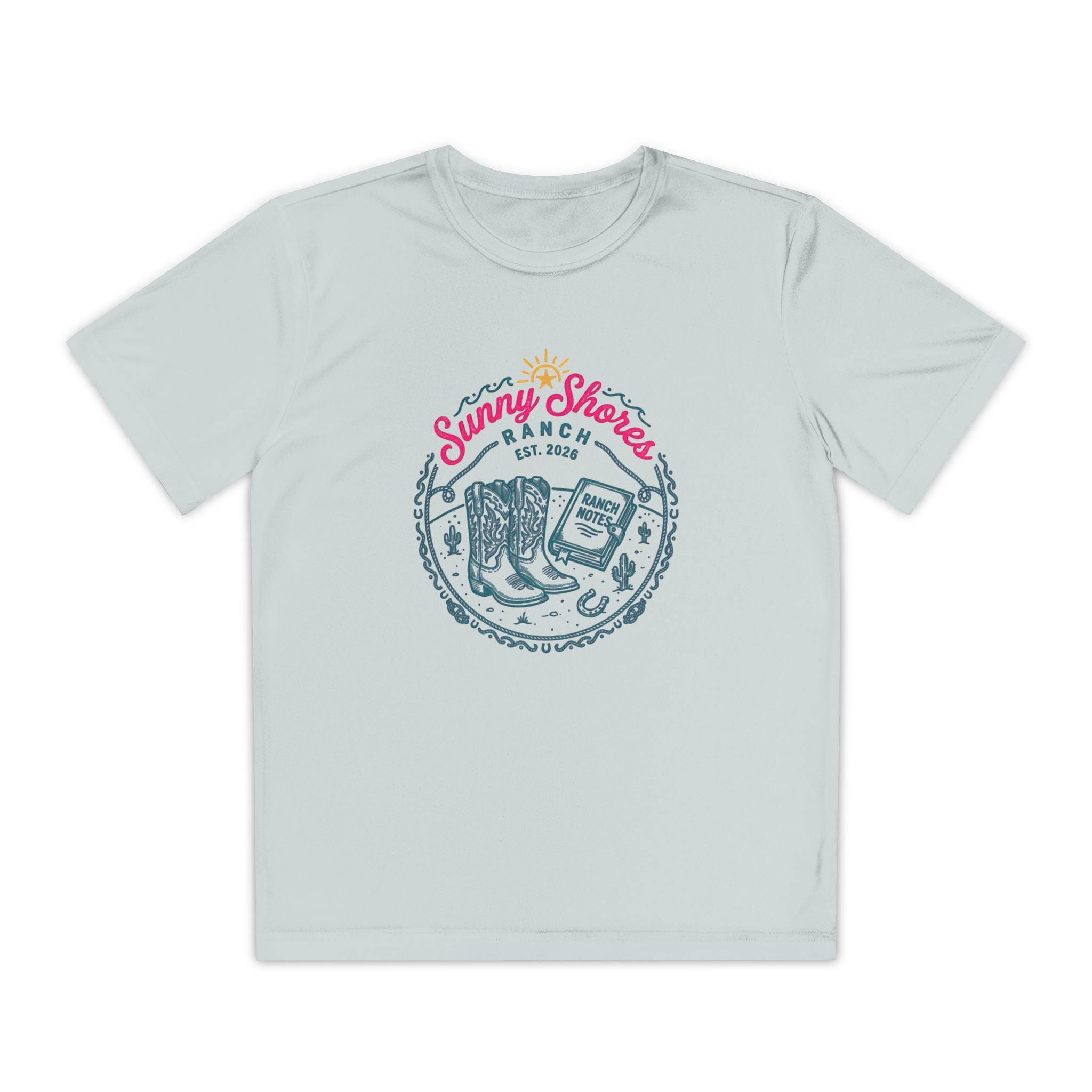 Sunny Shores Ranch Vintage Rodeo Kid T‑Shirt