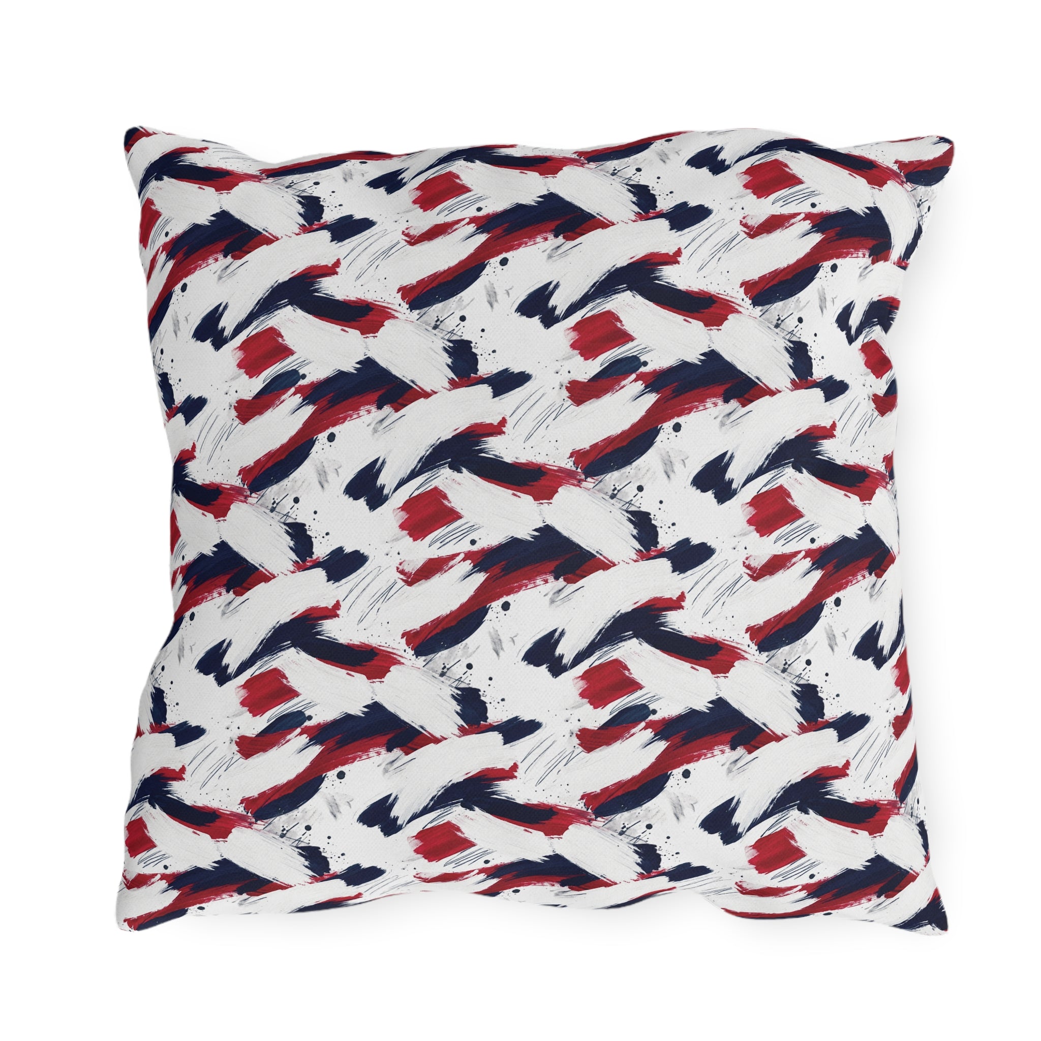 USA 250th Anniversary Outdoor Pillow — Patriotic Red White Blue Decor