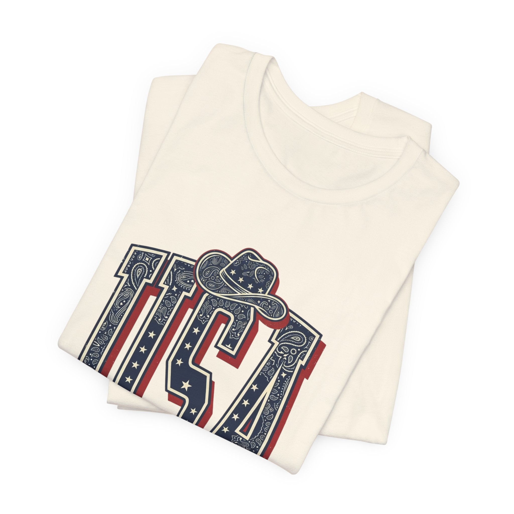 USA Vintage Americana Tee | 4th of July Patriotic Stars & Stripes