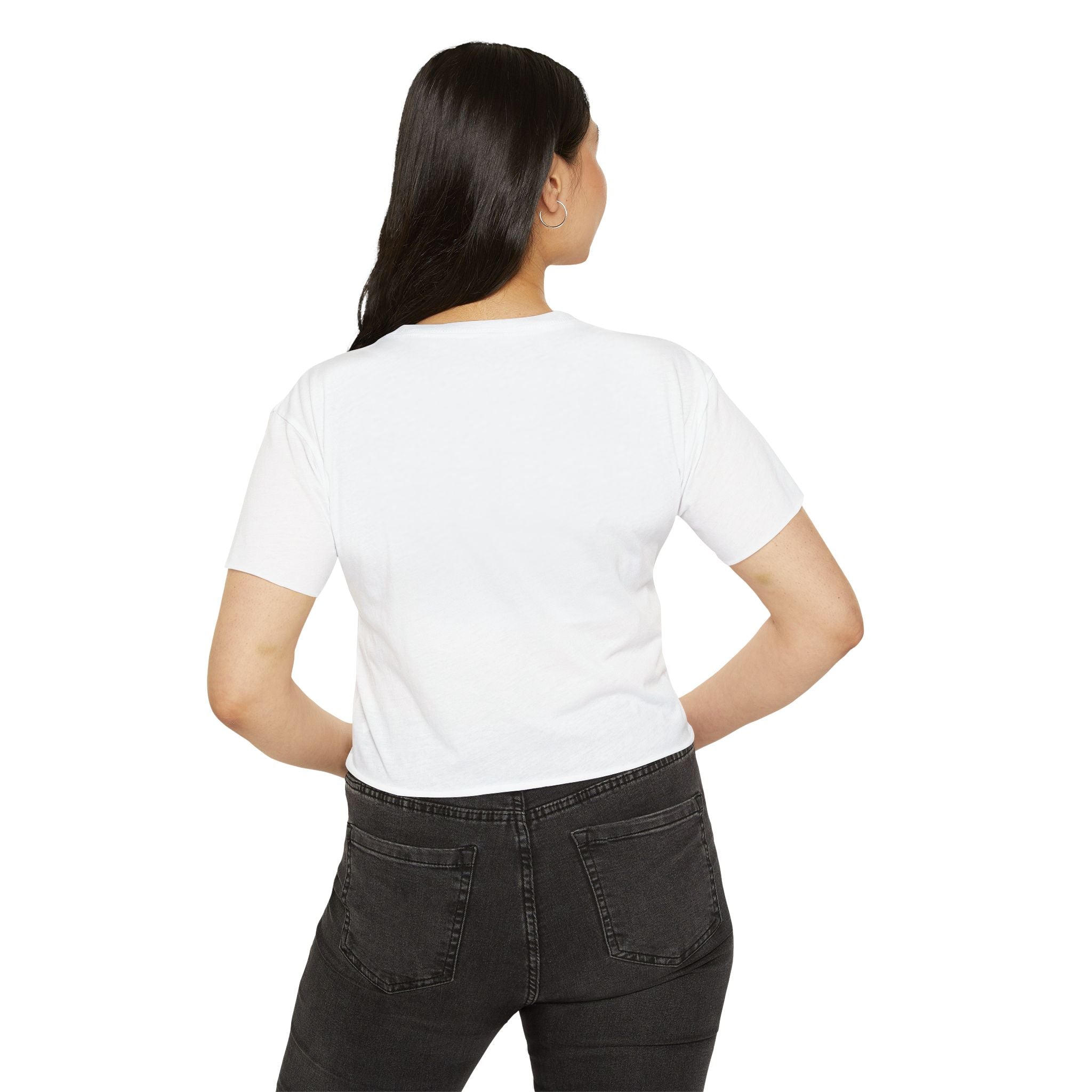 Same Cowboy Forever Crop Top — Women's Western Festival Tee