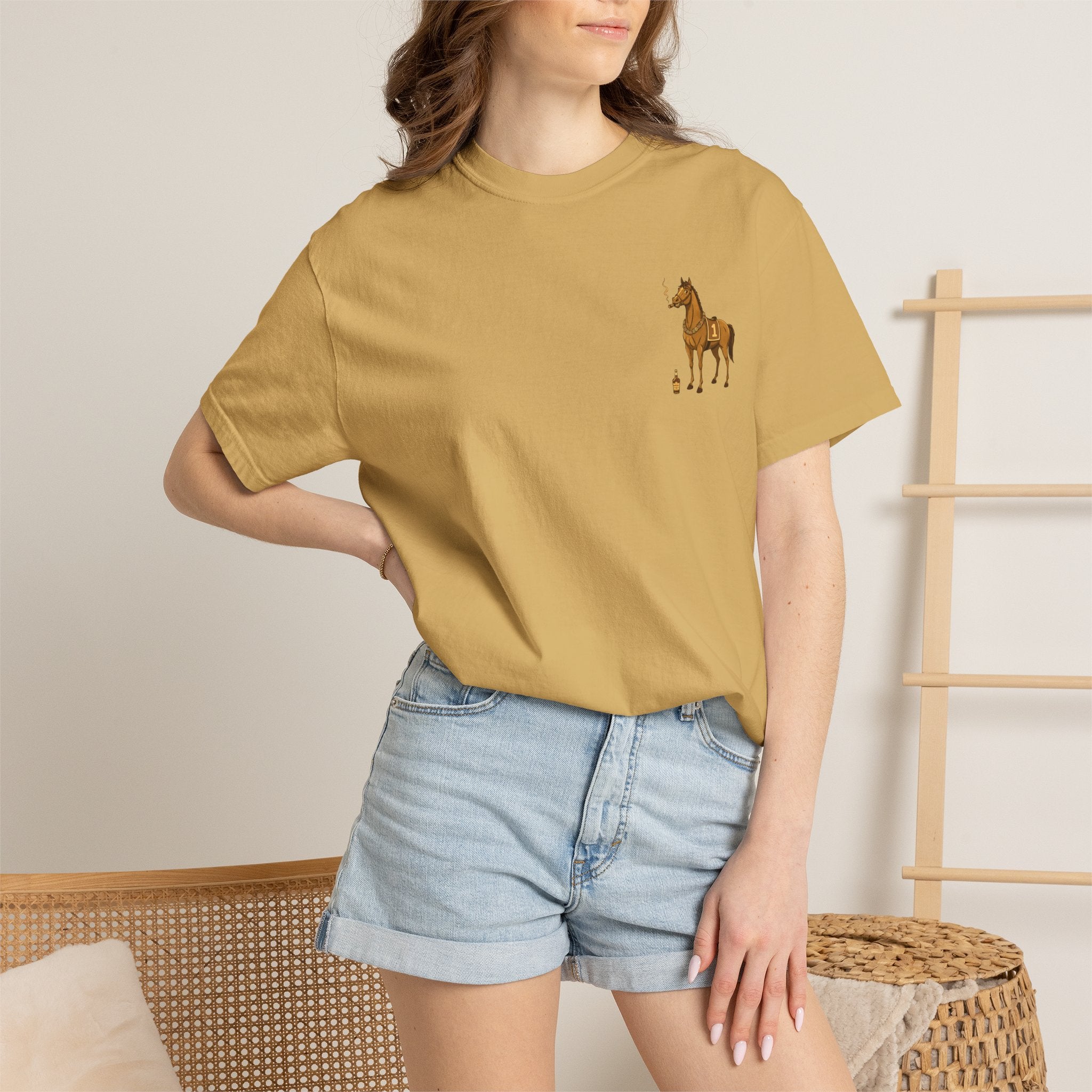 Horse Racing T-Shirt — "Show Me Your Picks" Vintage Race Ticket Design