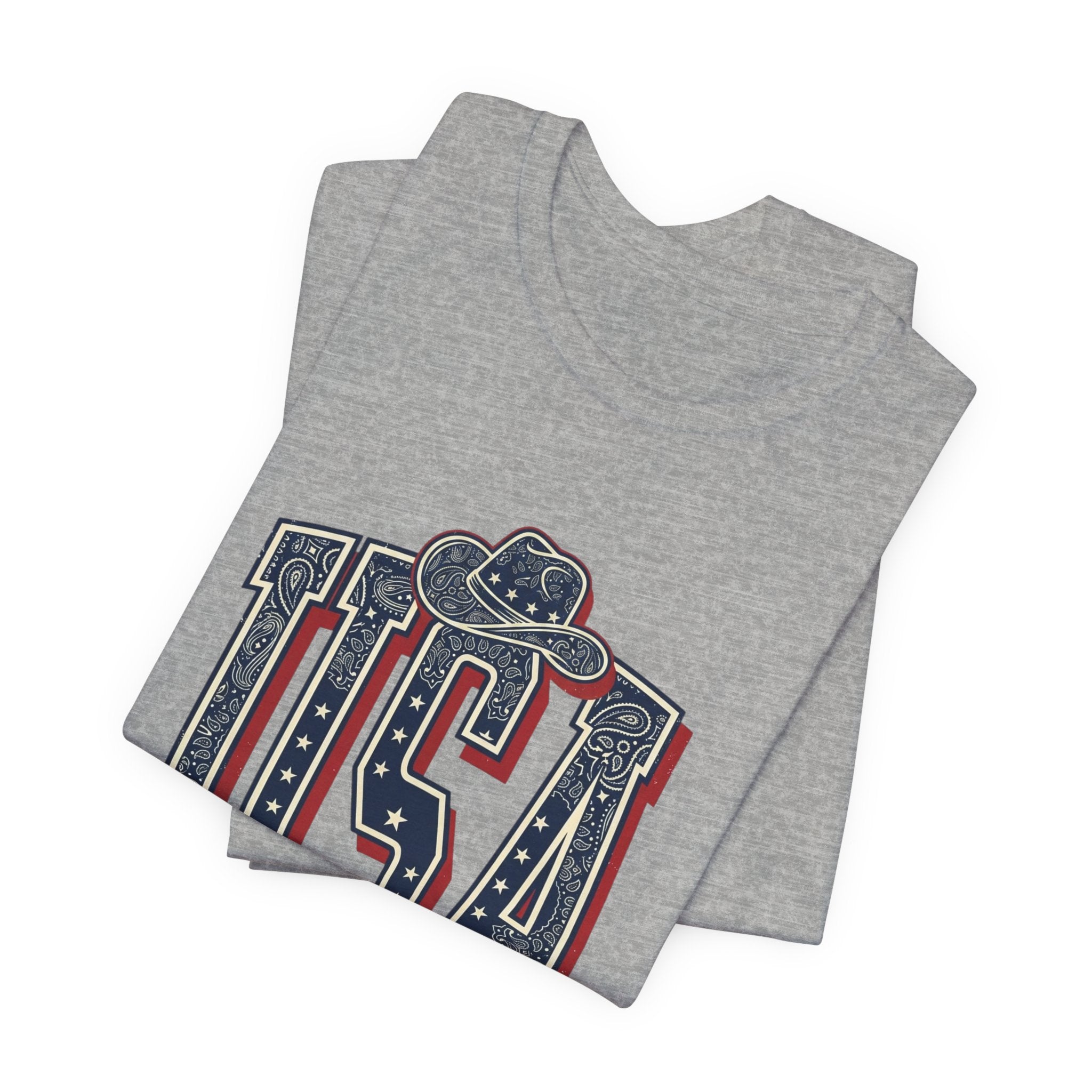 USA Vintage Americana Tee | 4th of July Patriotic Stars & Stripes