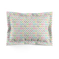 Pastel Horseshoe Pattern Pillow Sham — Lucky Farmhouse Decorative Pillowcase