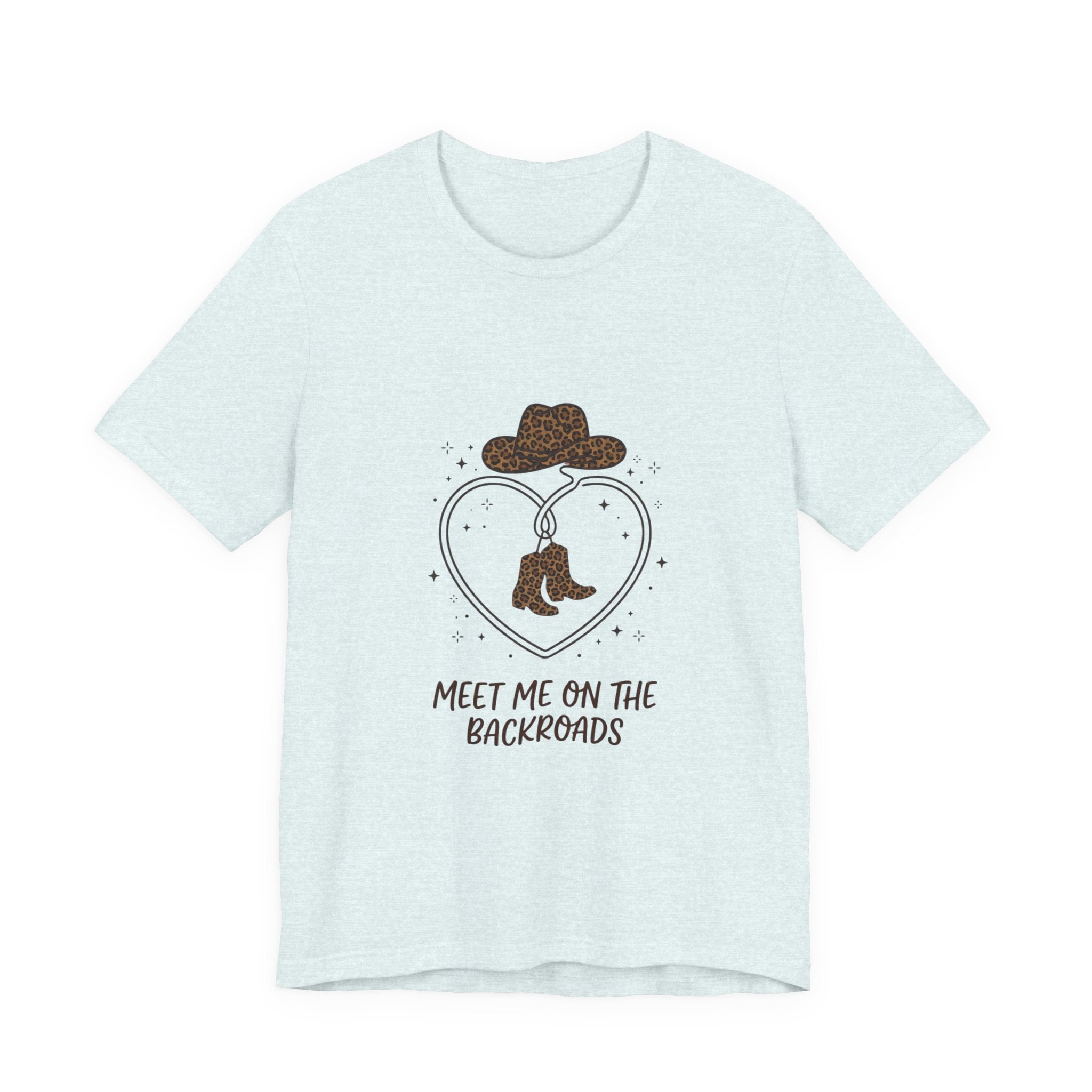 Meet Me on the Backroads T-Shirt | Country Aesthetic, Western Cowgirl Tee