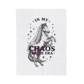 Velveteen Plush Blanket - "In My Chaos Bride Era" Horse Bridal Throw