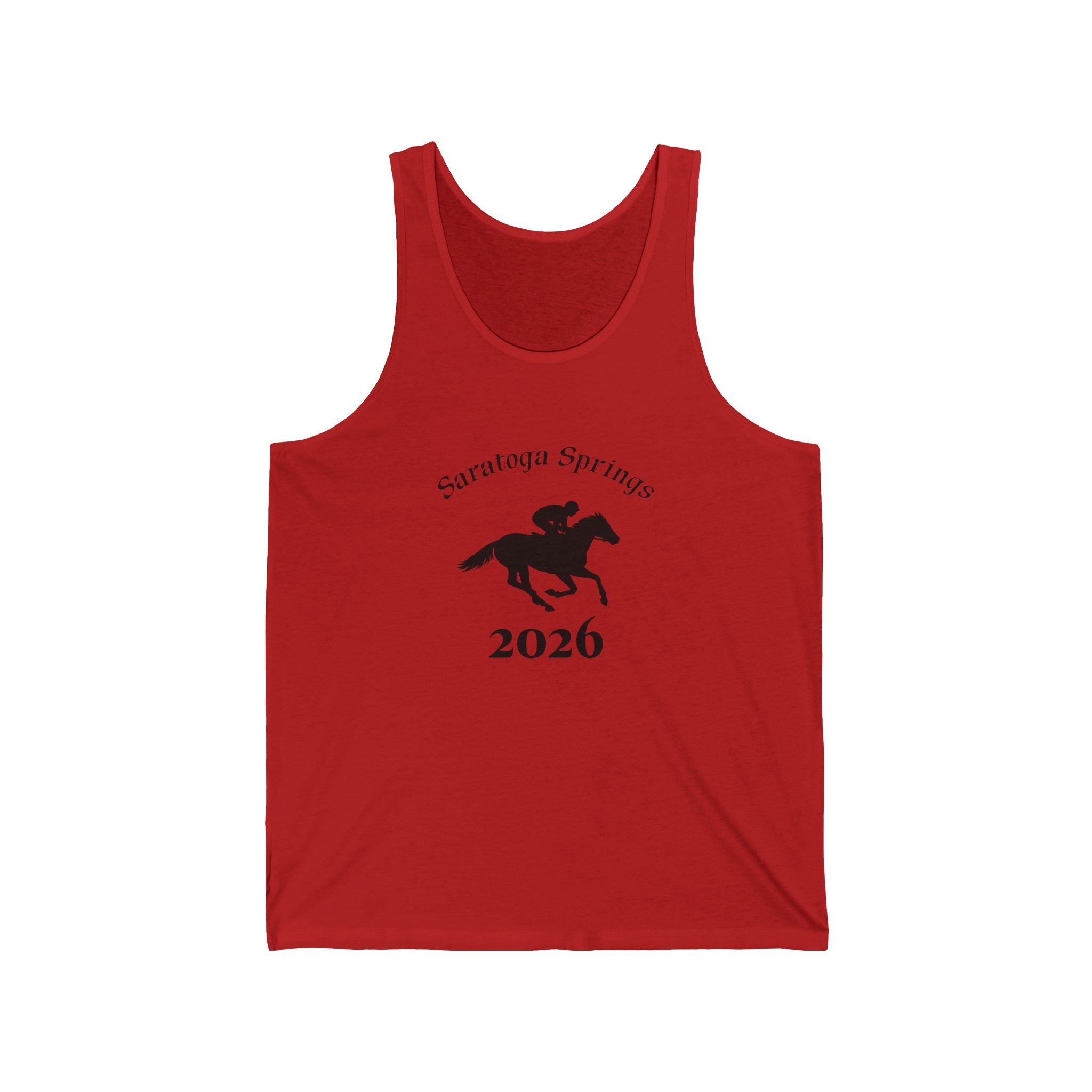 Saratoga Springs 2026 Racing Tank Top