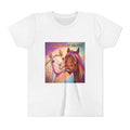 Funny Mare Selfie Girls Youth Tee