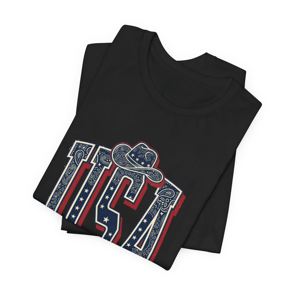 USA Vintage Americana Tee | 4th of July Patriotic Stars & Stripes