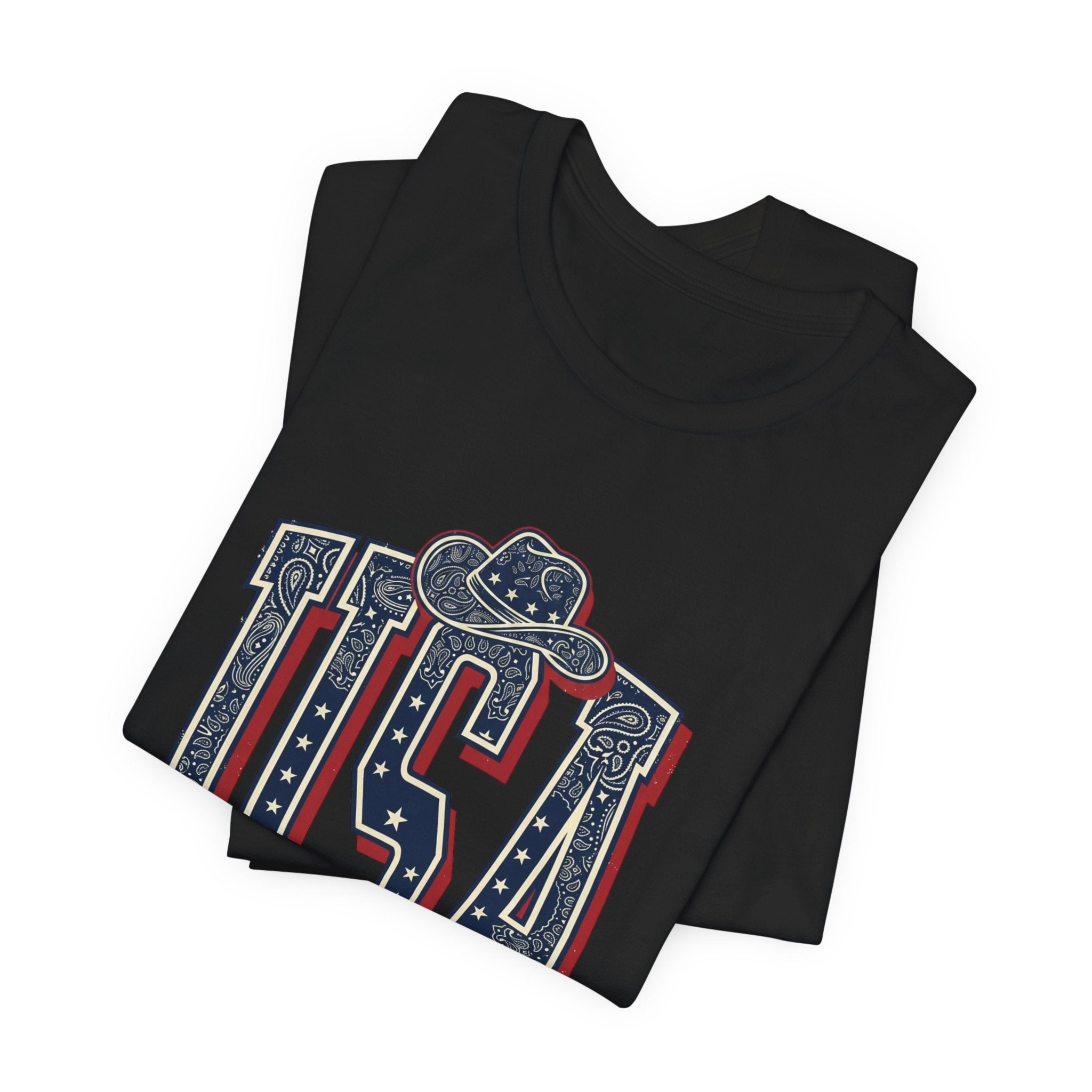 USA Vintage Americana Tee | 4th of July Patriotic Stars & Stripes
