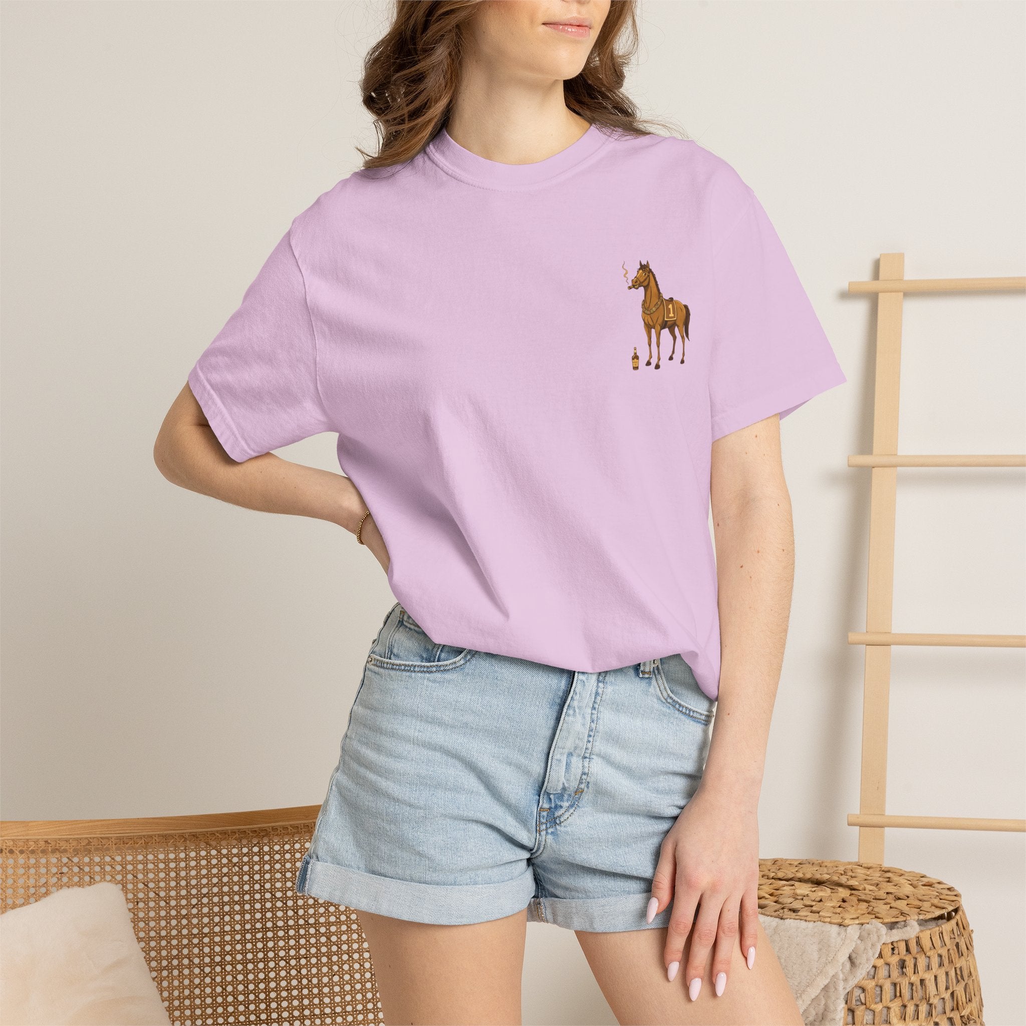 Horse Racing T-Shirt — "Show Me Your Picks" Vintage Race Ticket Design