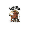 Well Sheeyit Horse Sticker | Vintage Southern, Retro Western, Distressed