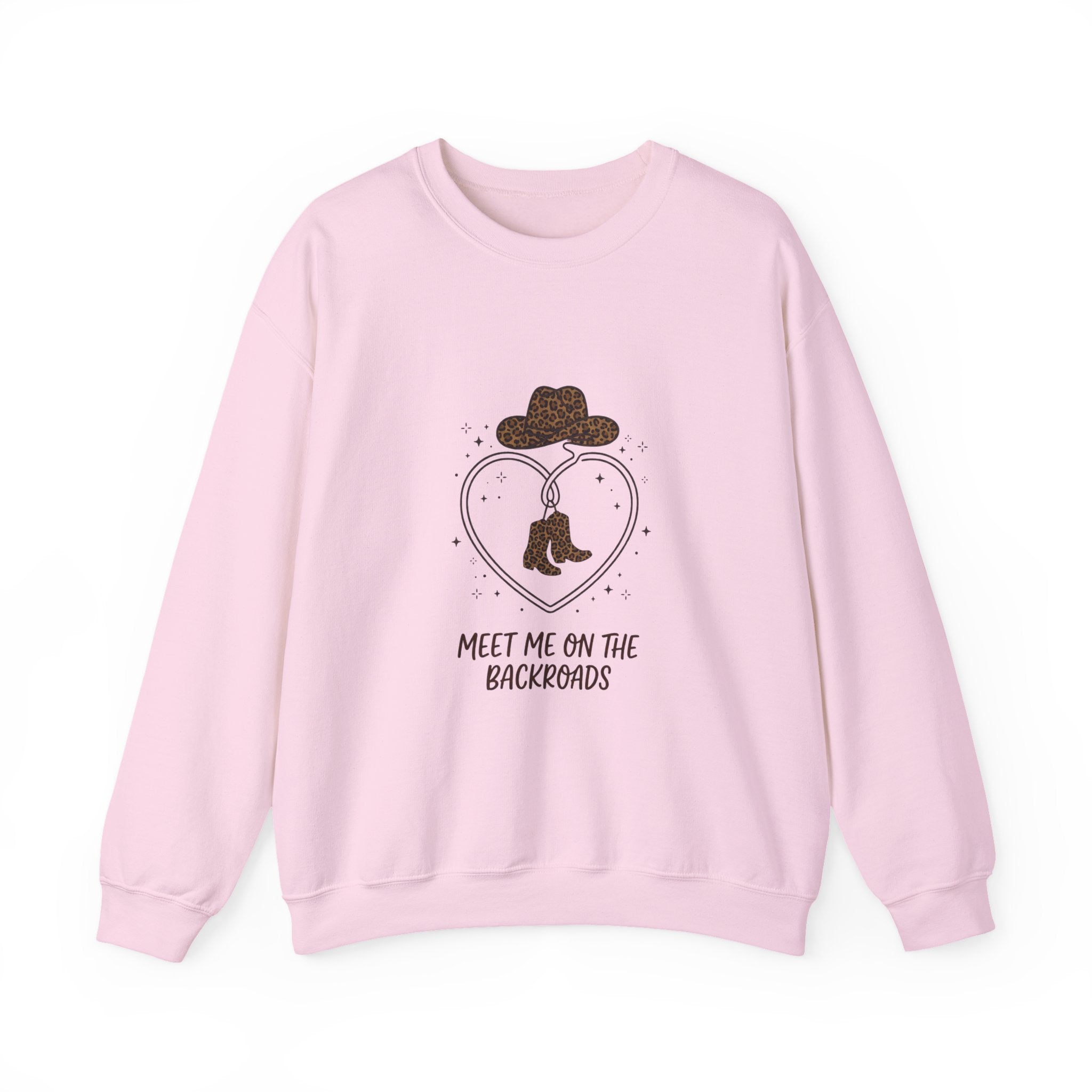 Meet Me on the Backroads Sweatshirt | Country Aesthetic, Western Cowgirl