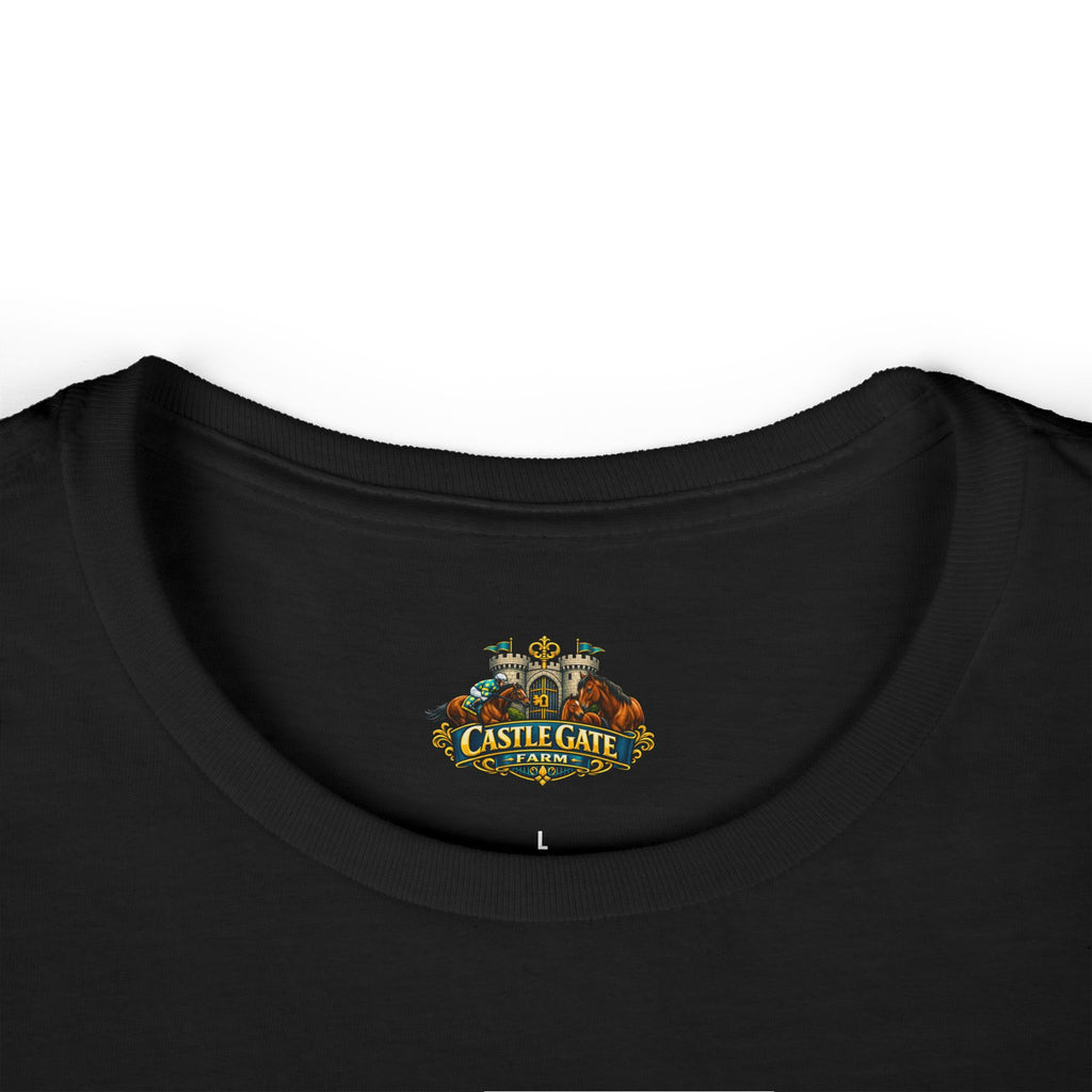 Whimsical Rearing Horses Tee
