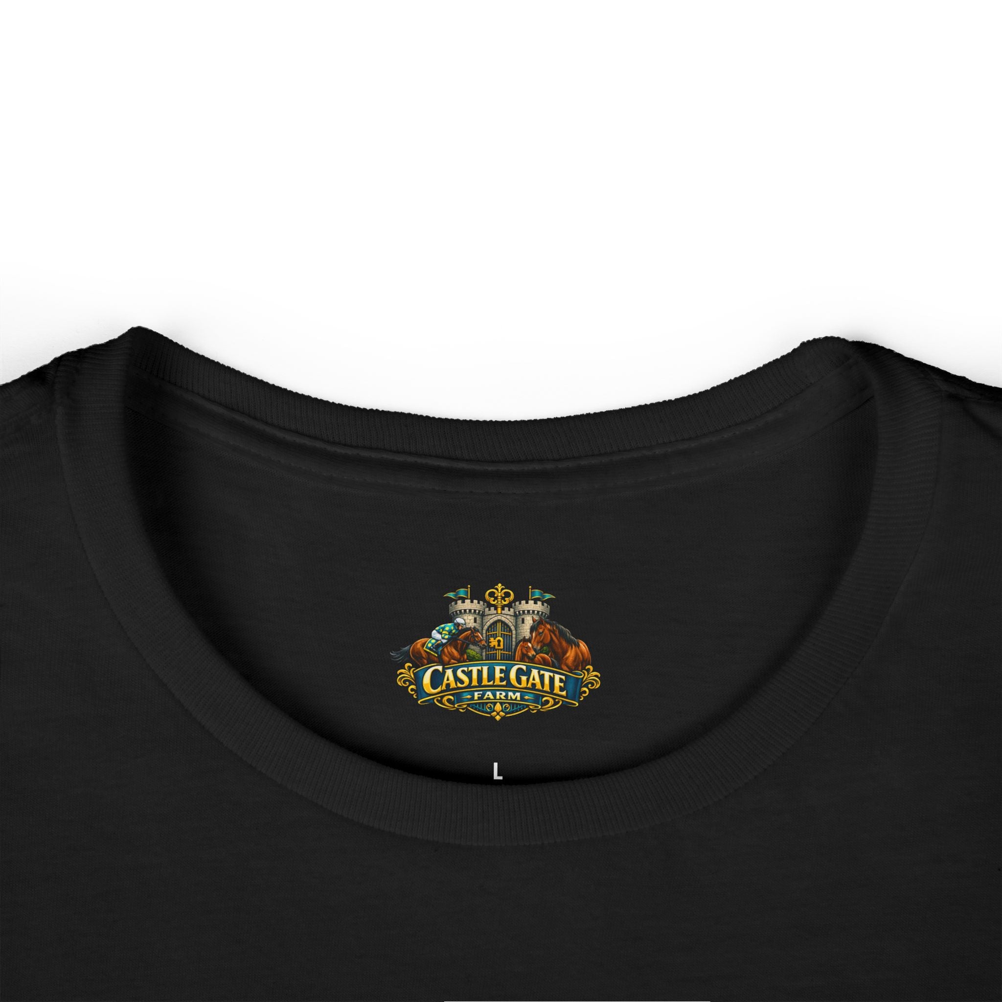 Whimsical Rearing Horses Tee
