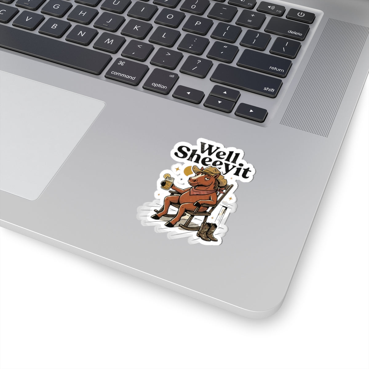 Well Sheeyit Horse Sticker | Vintage Southern, Retro Western, Distressed