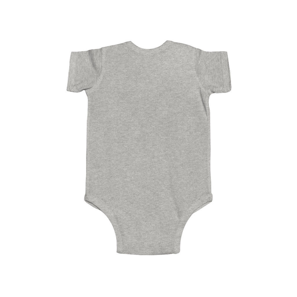 Infant Bodysuit - "Country Heart" Leopard Face Baby Onesie