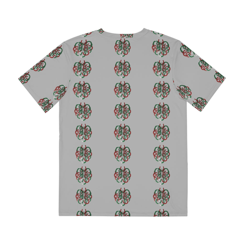 Men's horseshoe Patterned Tee — Minimal Monochrome horseshoes  All-Over Print