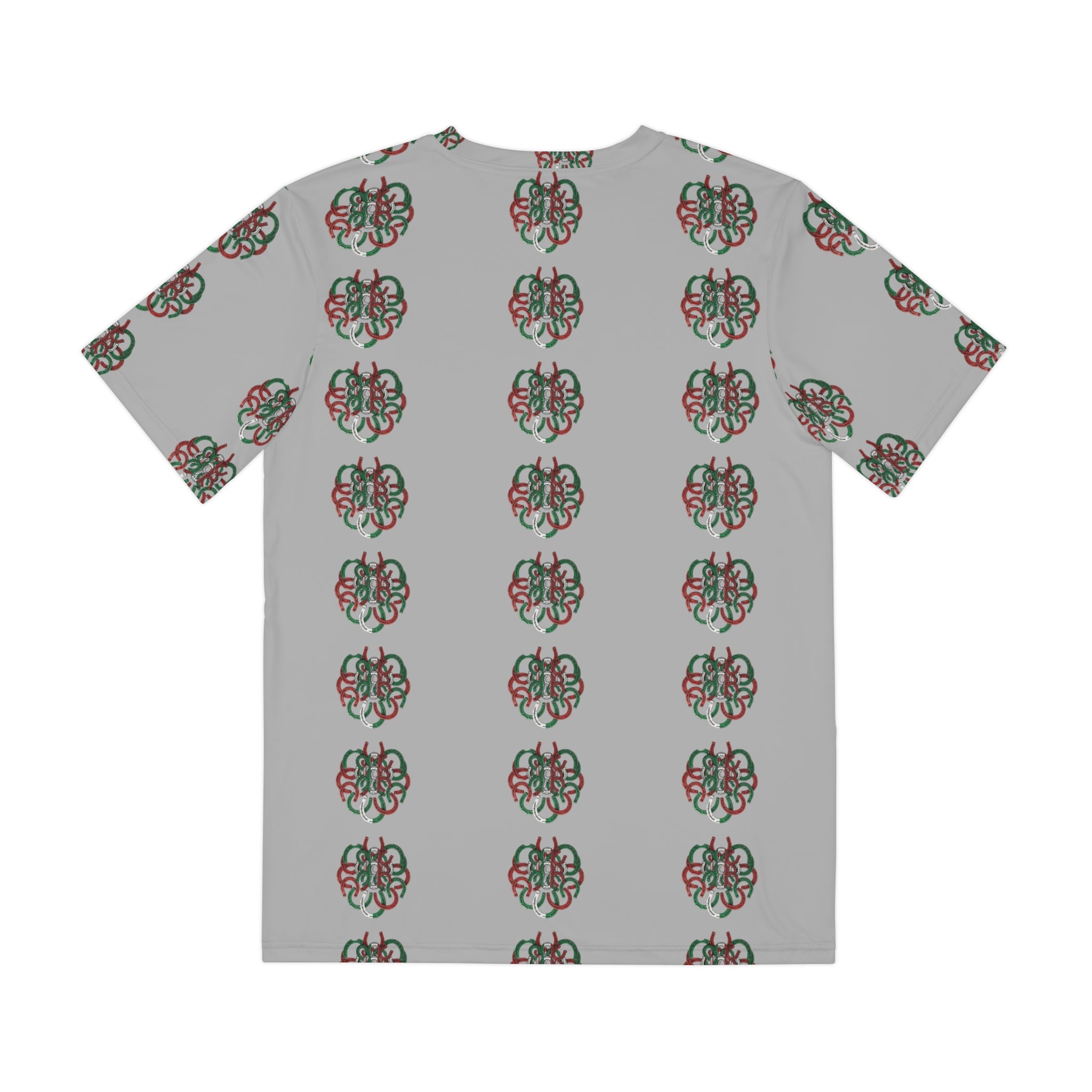 Men's horseshoe Patterned Tee — Minimal Monochrome horseshoes  All-Over Print