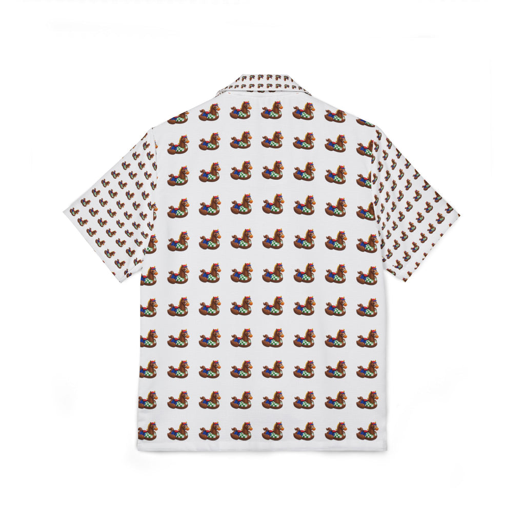 Men's Horse Rubber Duck AOP Hawaiian Camp Shirt