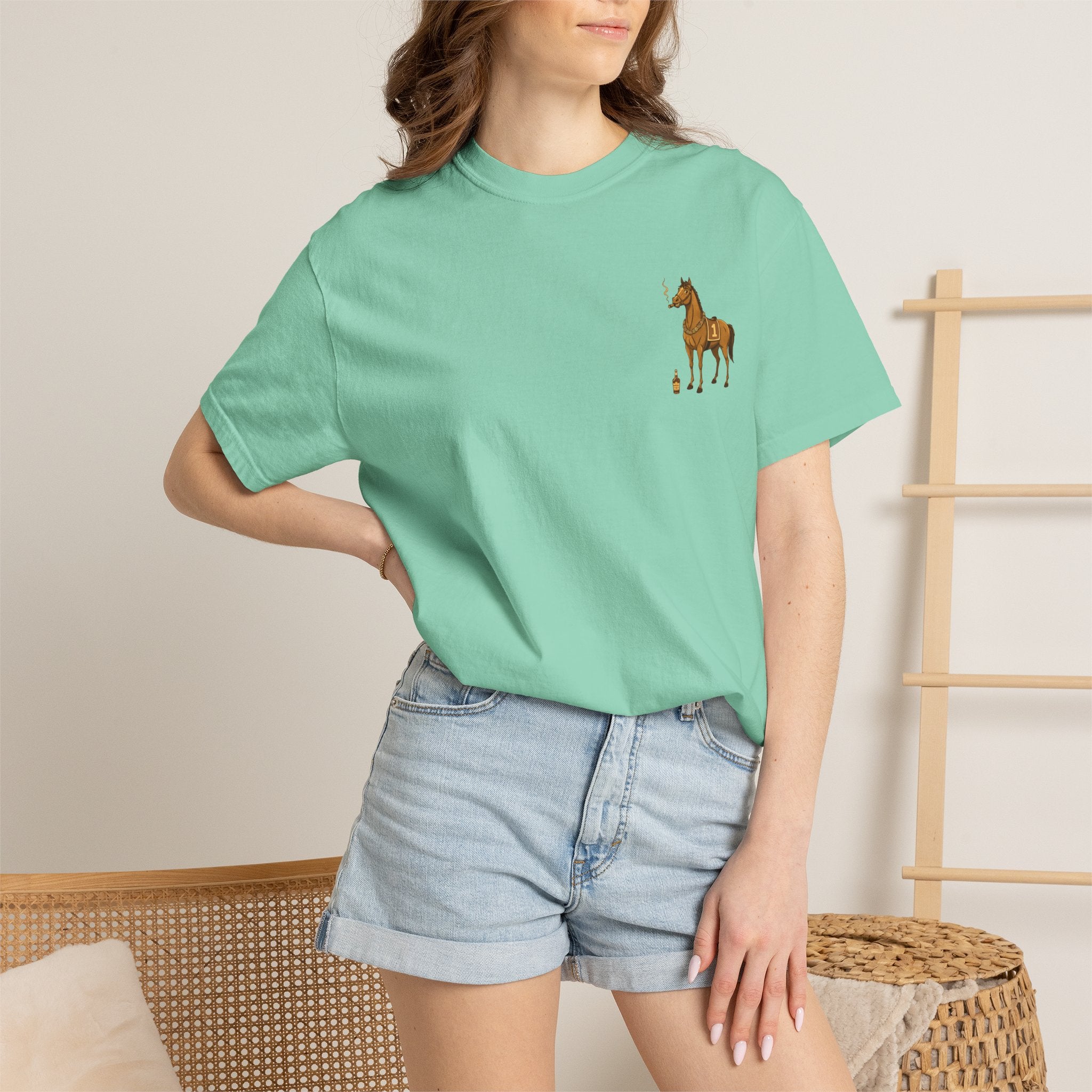 Horse Racing T-Shirt — "Show Me Your Picks" Vintage Race Ticket Design