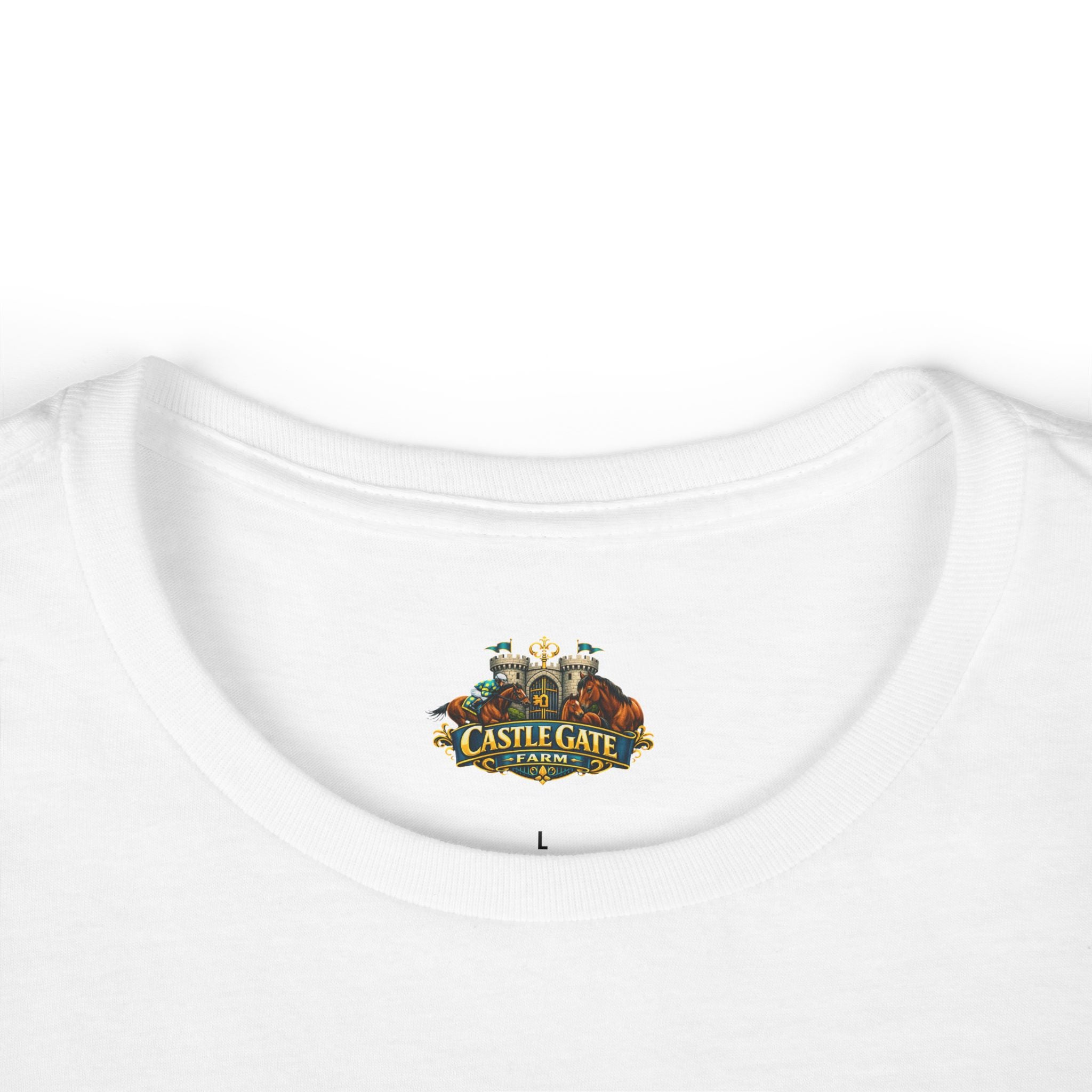 Whimsical Rearing Horses Tee