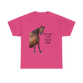 Horse T-Shirt — "I’m Not Fat I’m in Foal" Funny Equestrian Tee