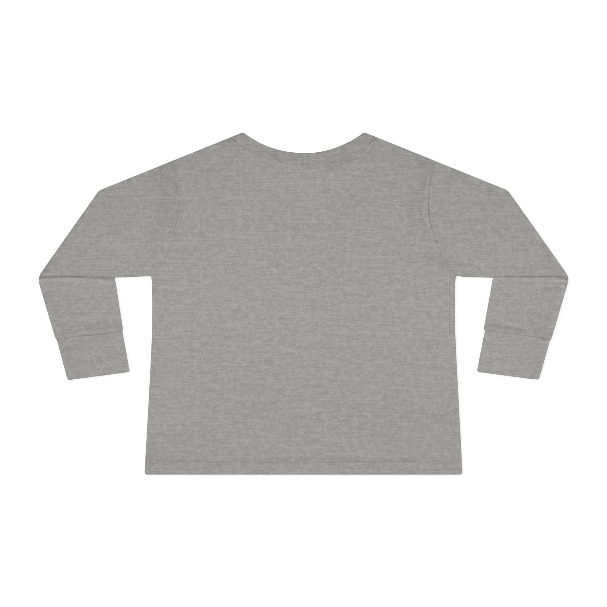 Toddler Long Sleeve Tee — 'Country Heart' Horse Graphic Shirt for Kids